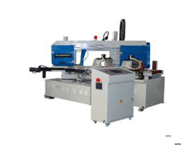 GKX350自動轉角自動送料帶鋸機