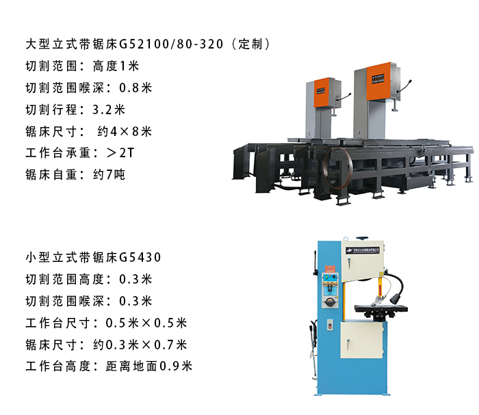 立式帶鋸床如何定制？