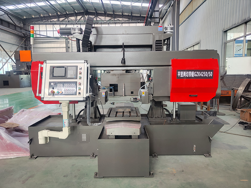 平豎兩切帶鋸床：一機(jī)兩用，高效切割（下）