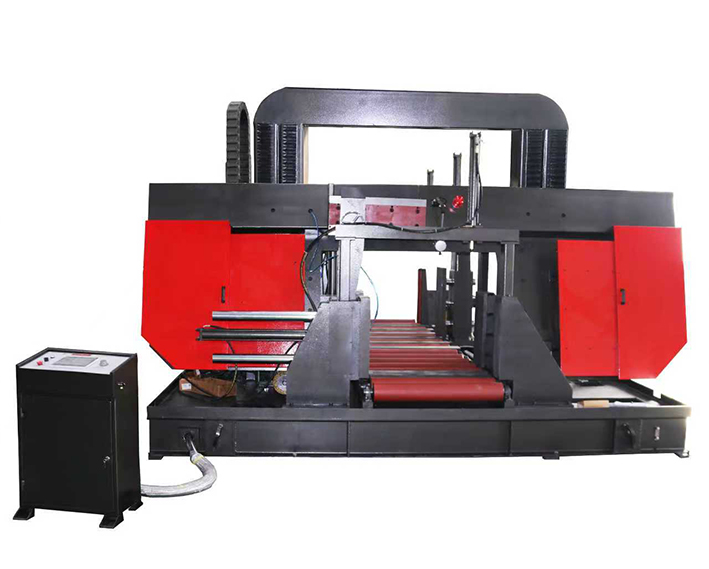 大型數(shù)控臥式帶鋸床GS1000順利發(fā)貨安徽，助力客戶高效生產(chǎn)