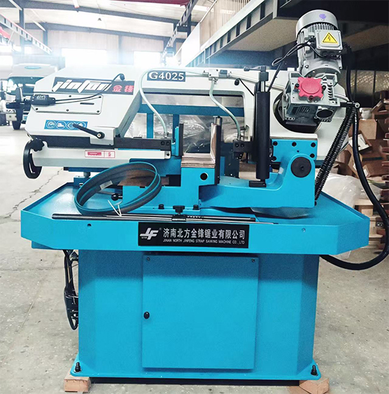 海外市場再突破，金鋒鋸業4025帶鋸床成功登陸美國市場