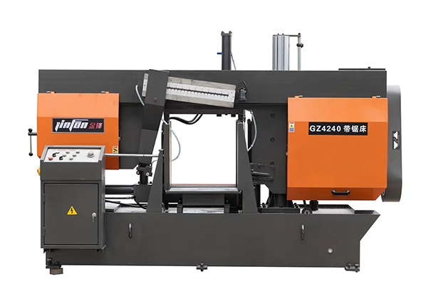 成捆鋸切為什么選擇大小輪帶鋸床